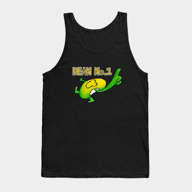 Just Bean Happy - Bean Number One Tank Top by justbeanhappy